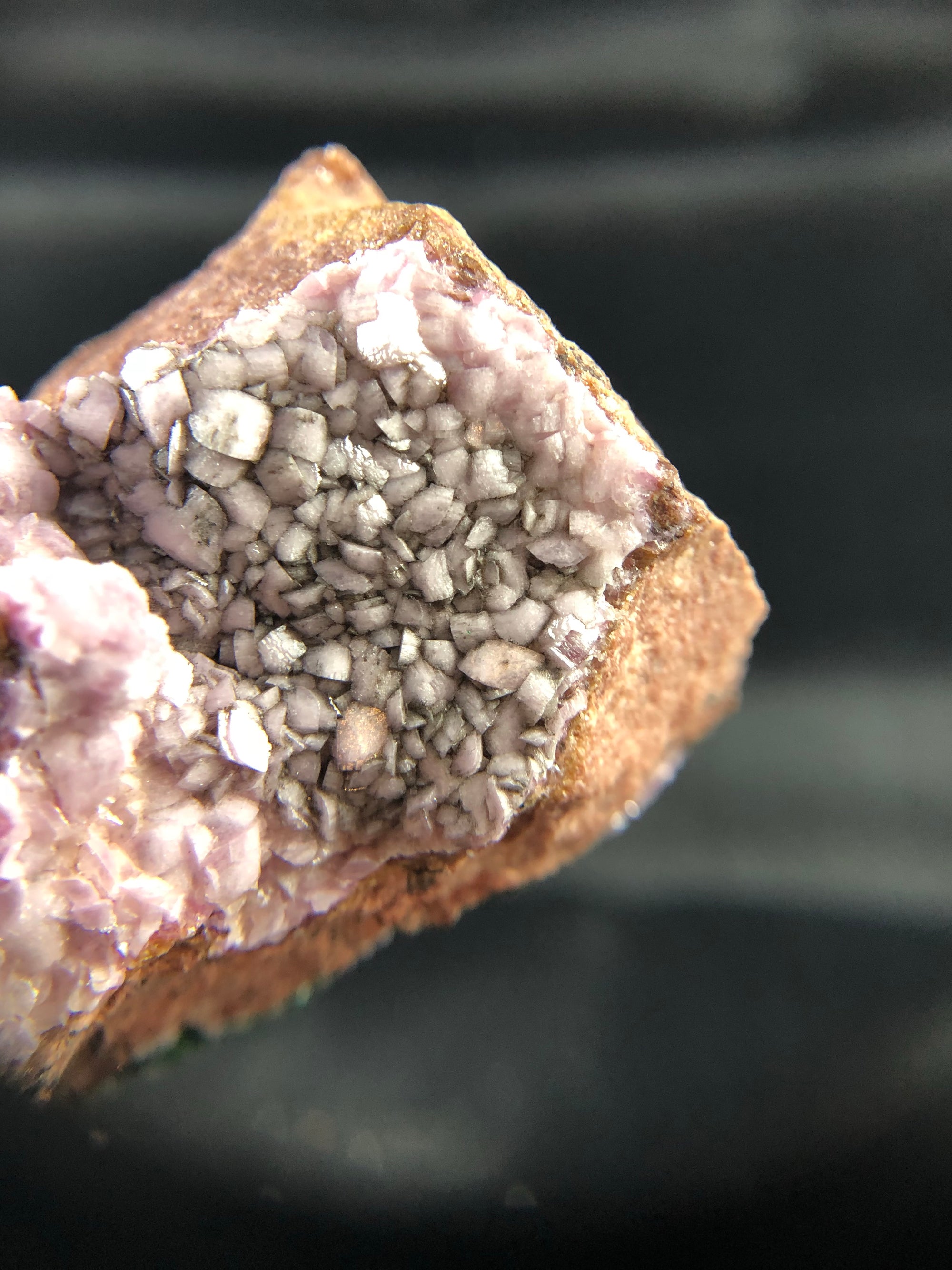 Spherocobaltite with Malachite and Quartz