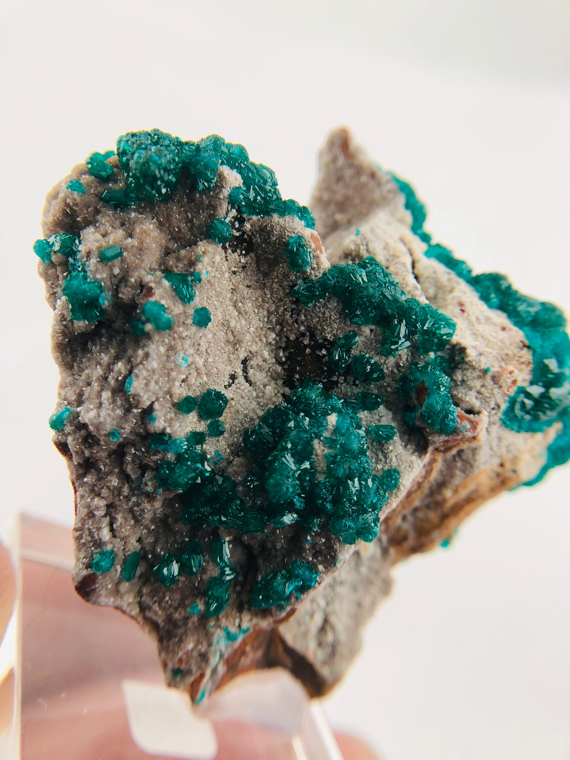 Dioptase, Dolomite