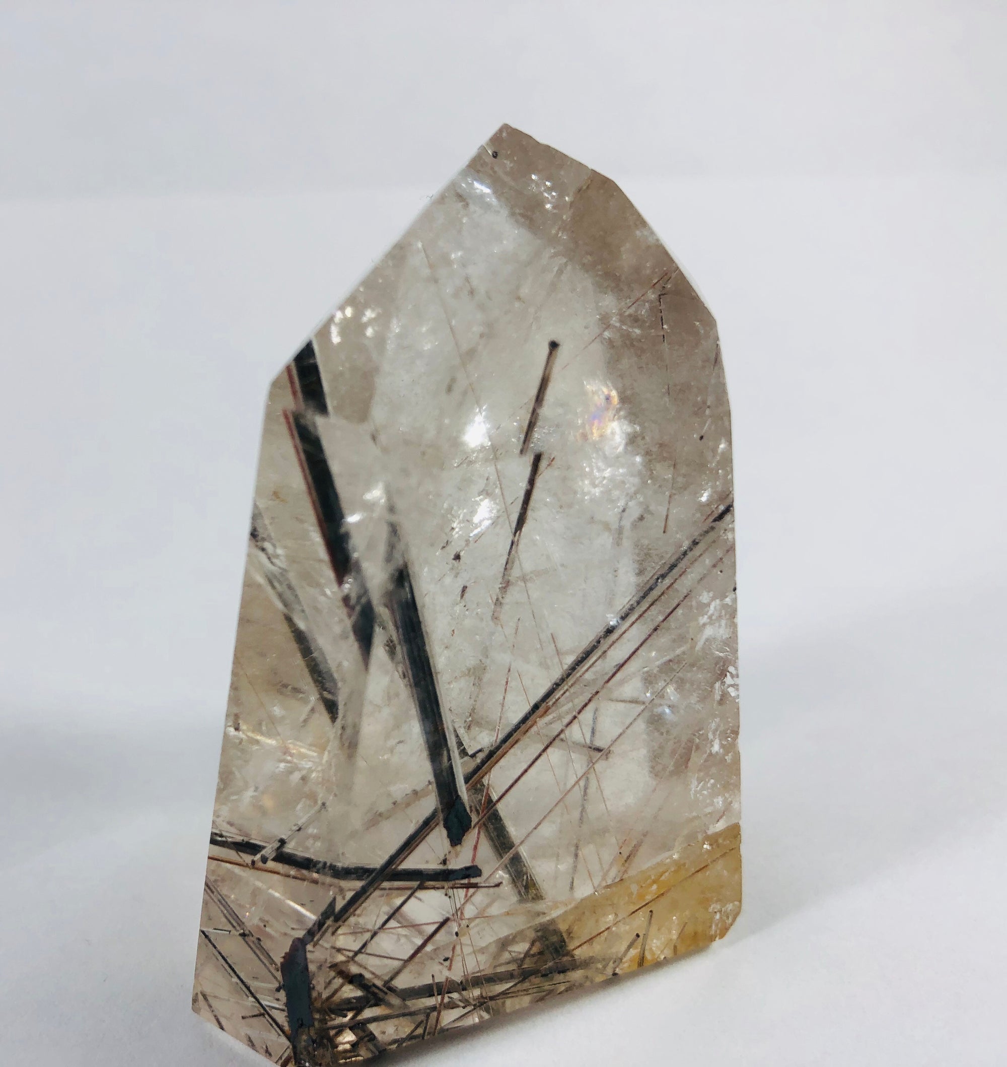Rutilated Quartz Point, Brasil