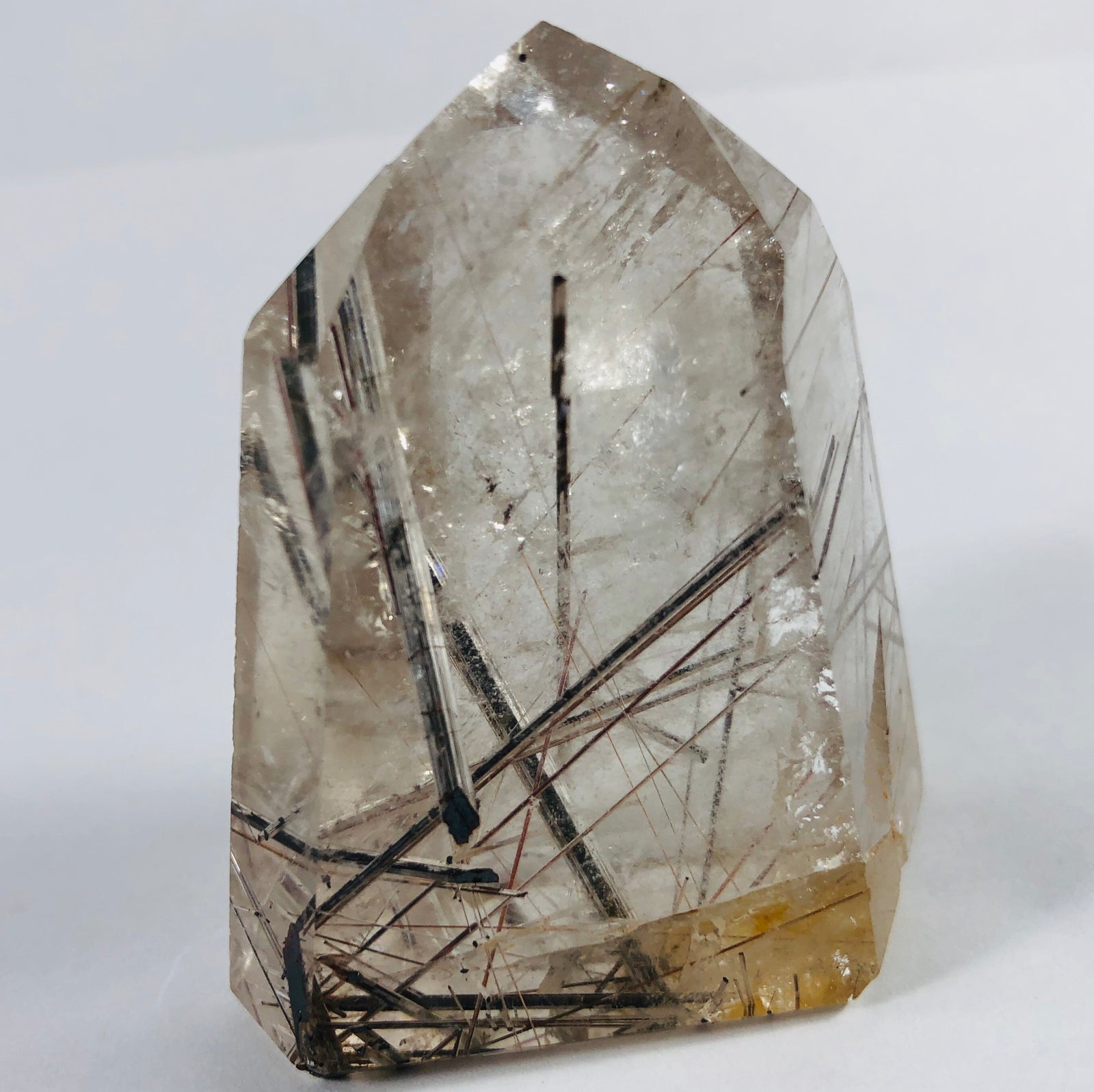 Rutilated Quartz Point, Brasil