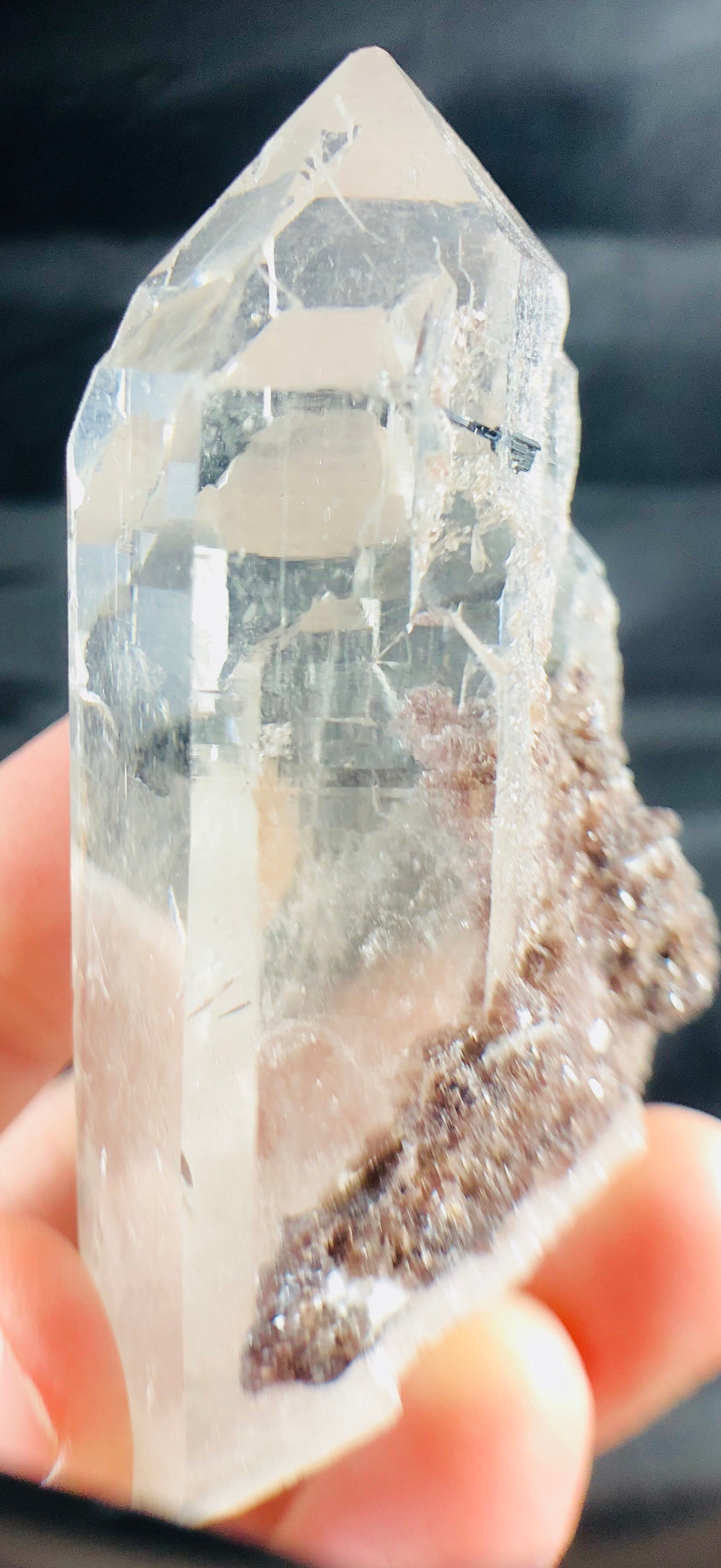 Cathedral Quartz w/ Lepidolite & Tourmaline