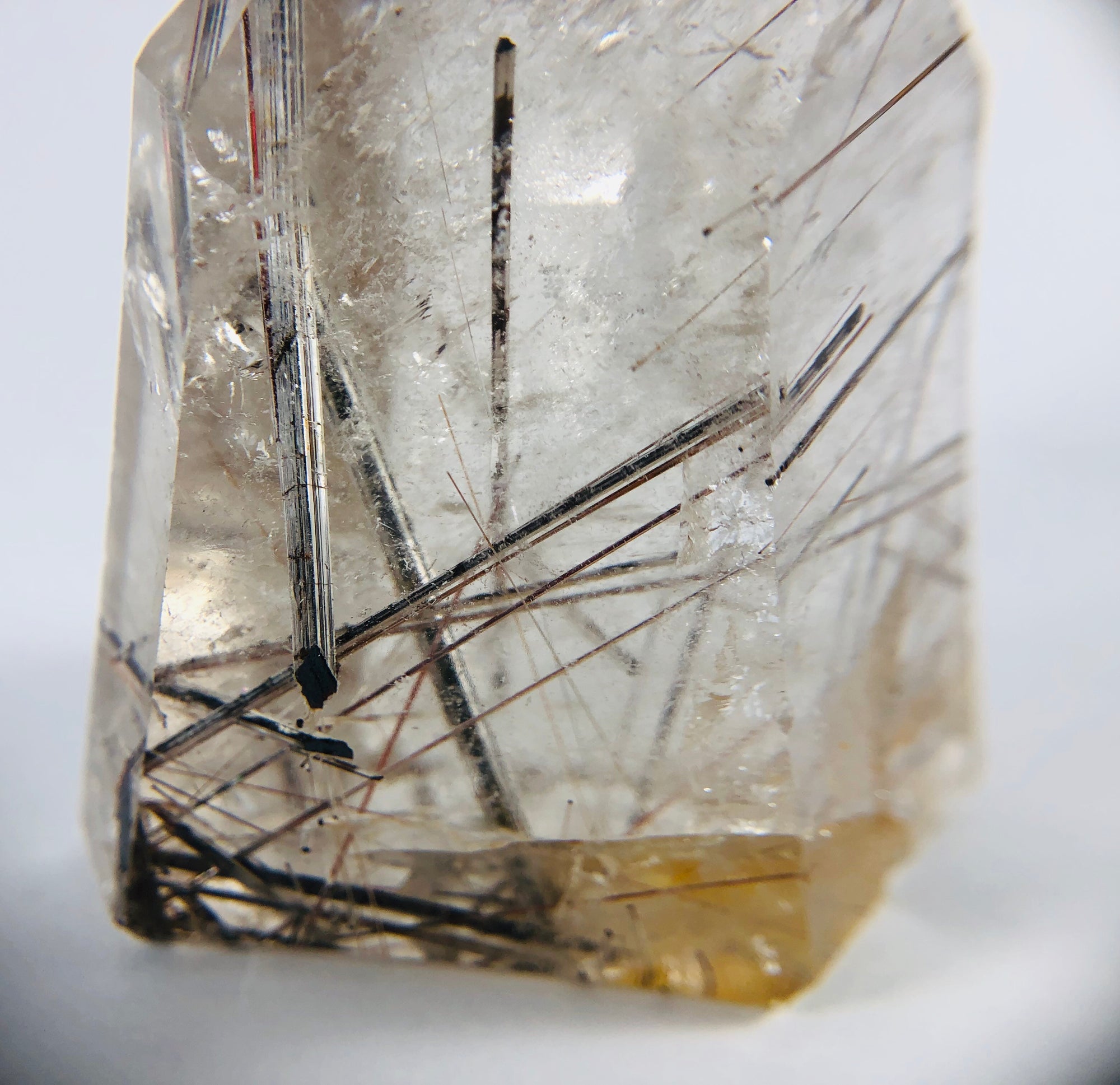 Rutilated Quartz Point, Brasil