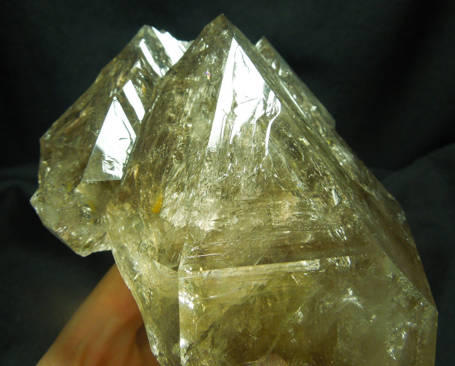 Smoky Elestial Quartz Enhydro, 2.8 lbs.