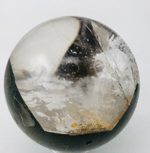 Quartz Sphere w/ Chlorite, Brasil