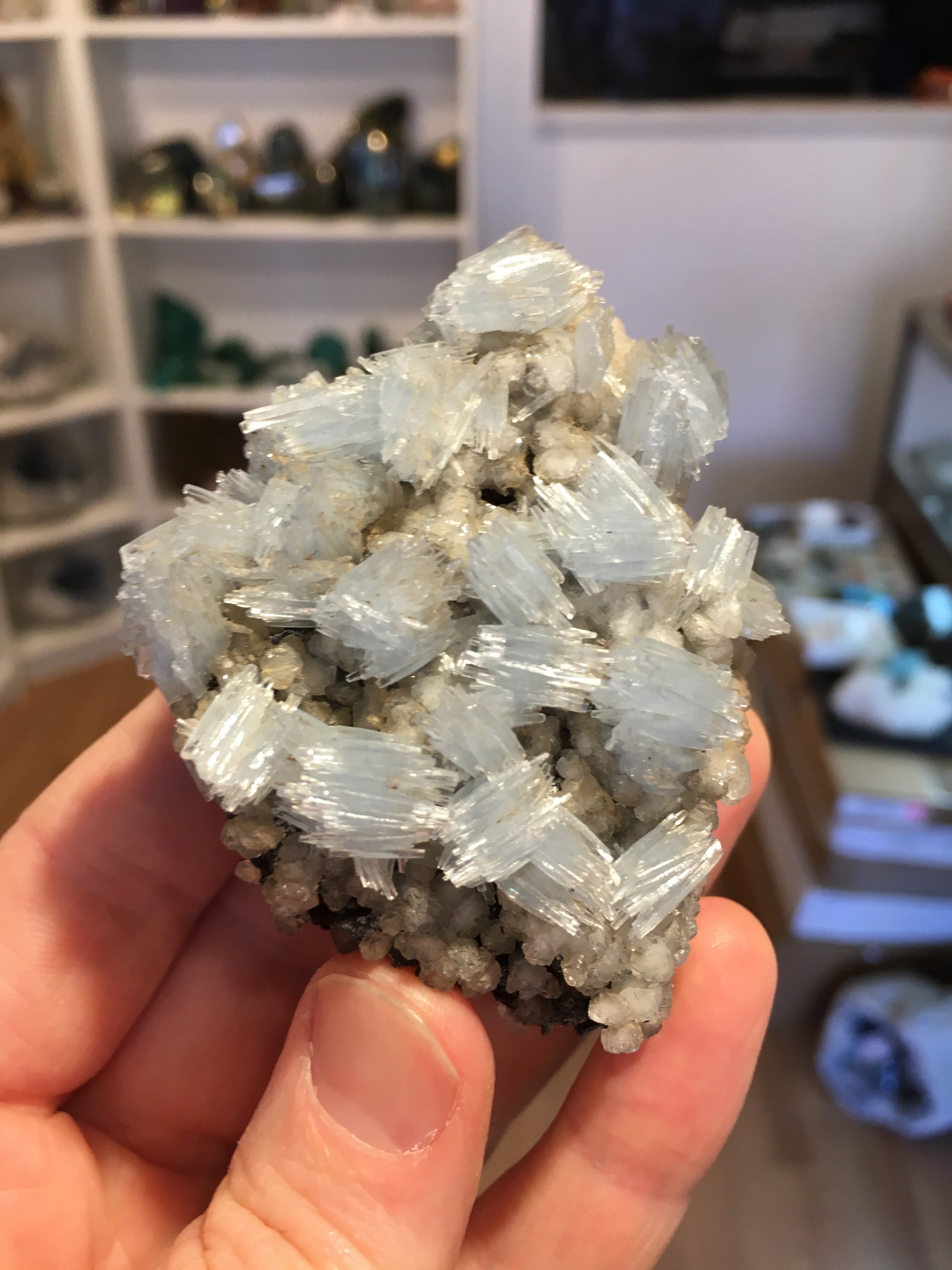 Blue Barite, Sidi Lahcen, Nador, Morocco