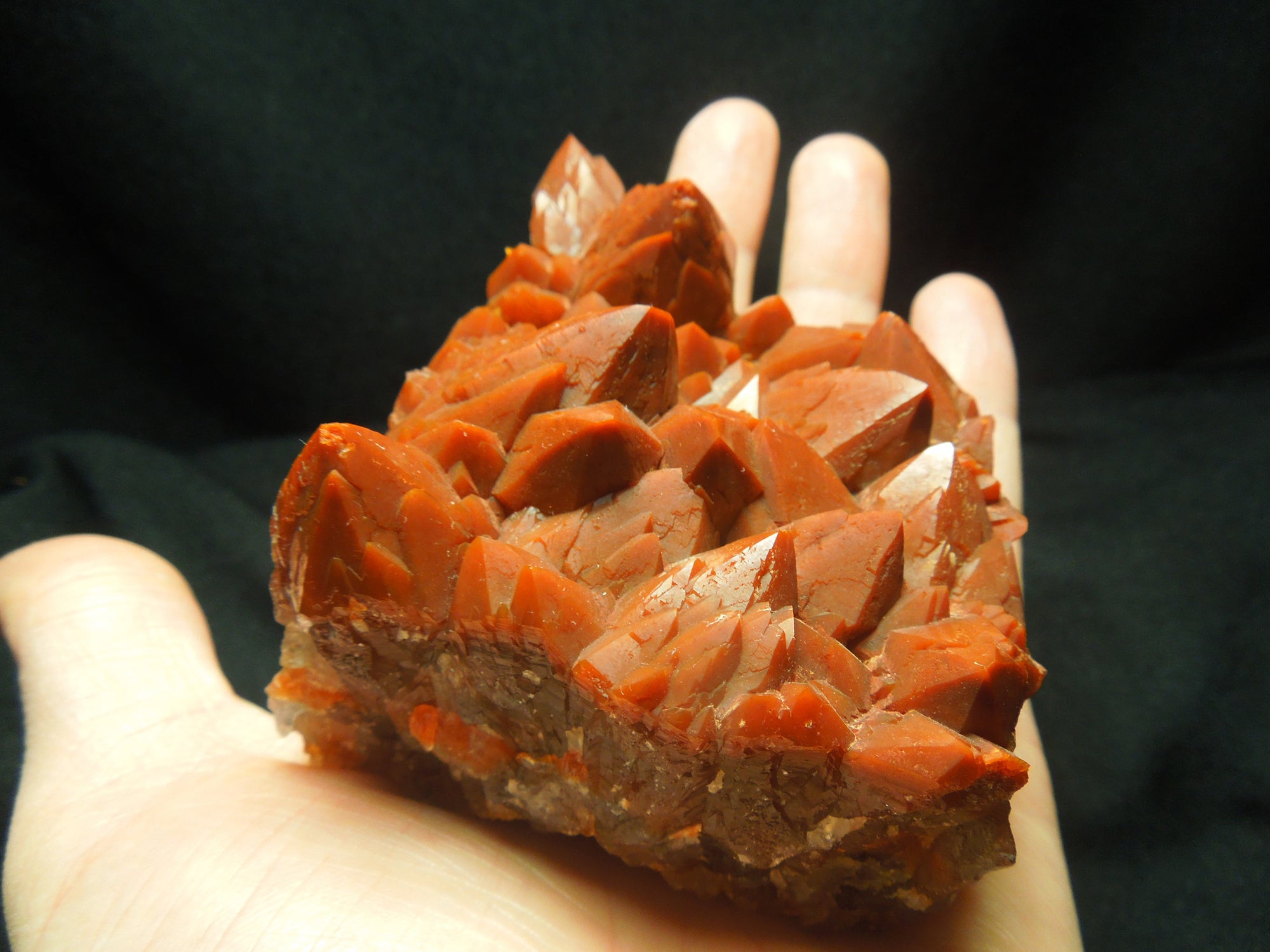 Hematoid Quartz Cluster