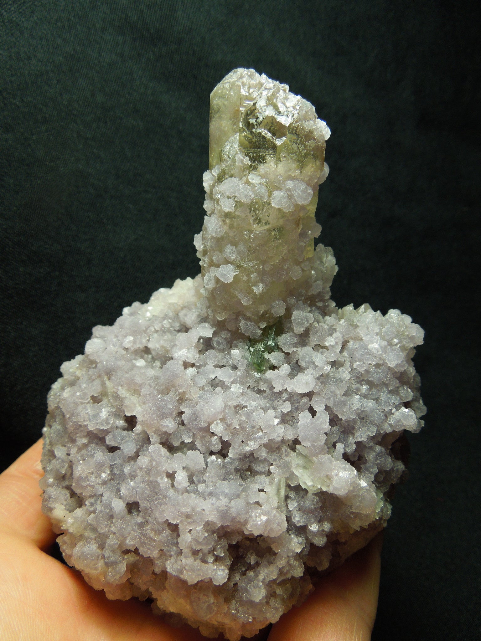 Quartz w/ Lepidolite, Tourmaline, & Cleavelandite