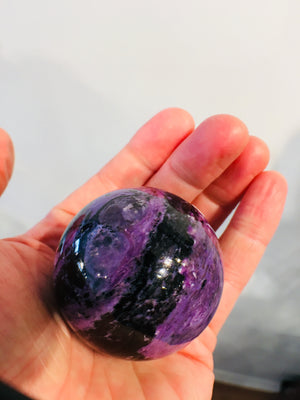 Charoite Sphere, Russia