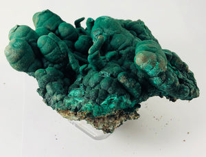 Botryodial Malachite with stalactites