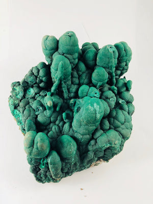 Botryodial Malachite with stalactites