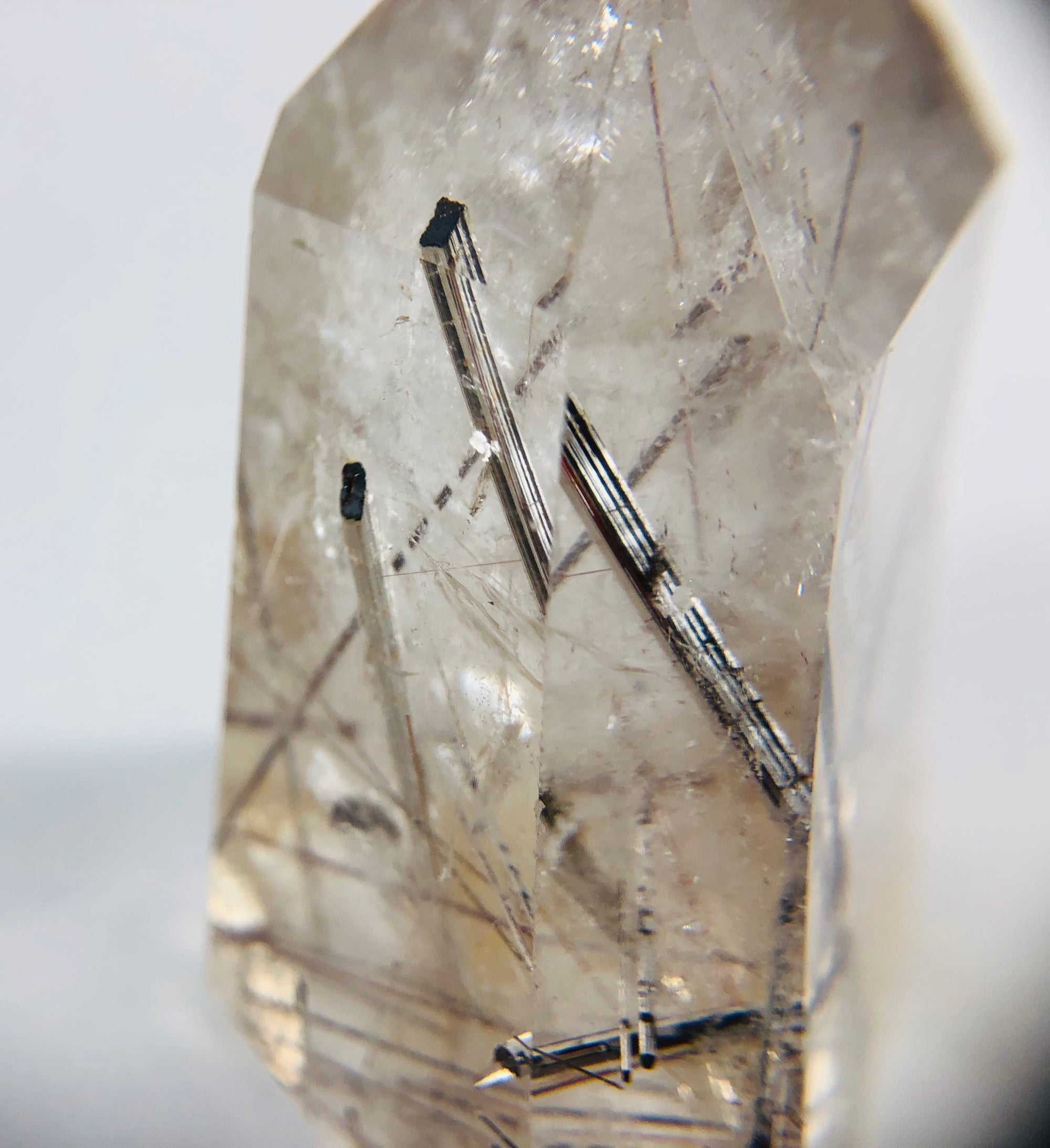 Rutilated Quartz Point, Brasil