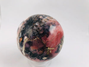 Pink Opal Sphere, Peru