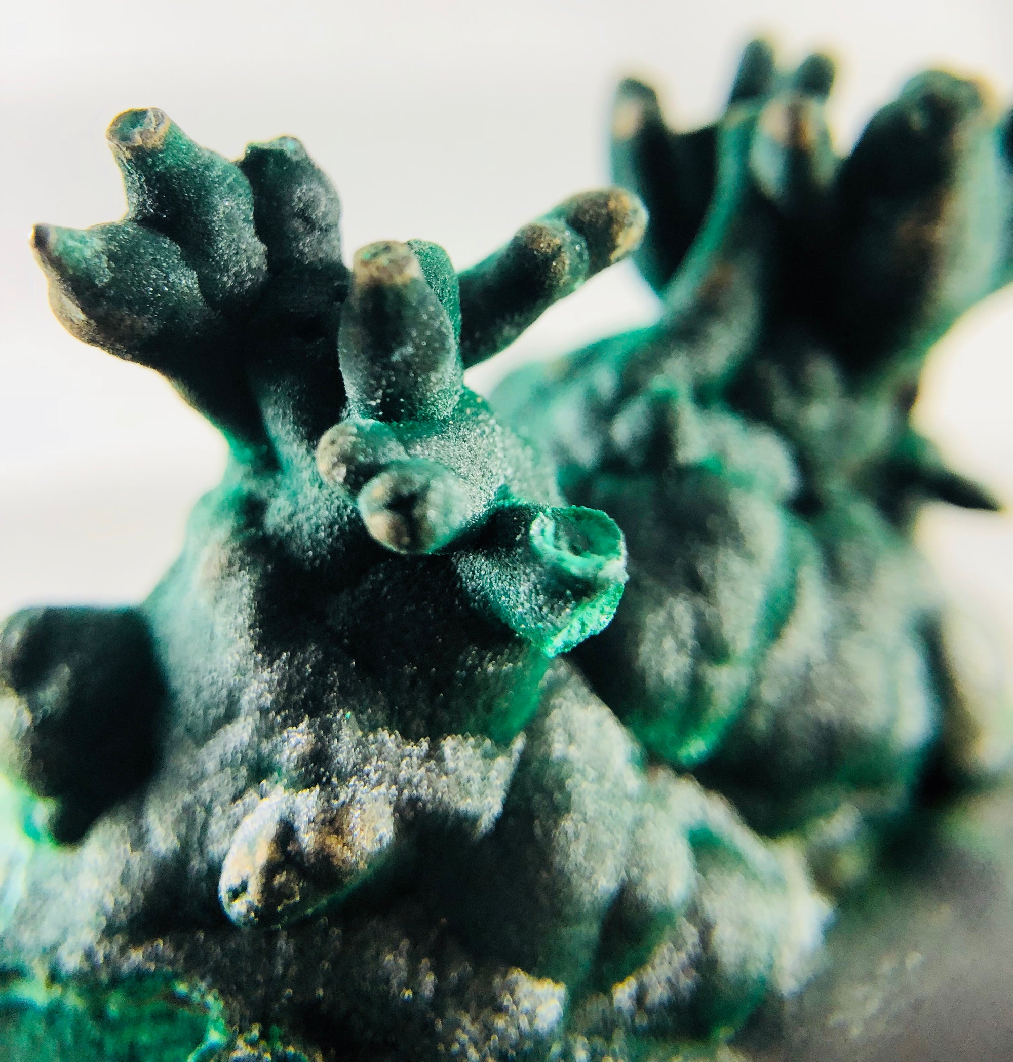 Malachite Stalactite Cluster