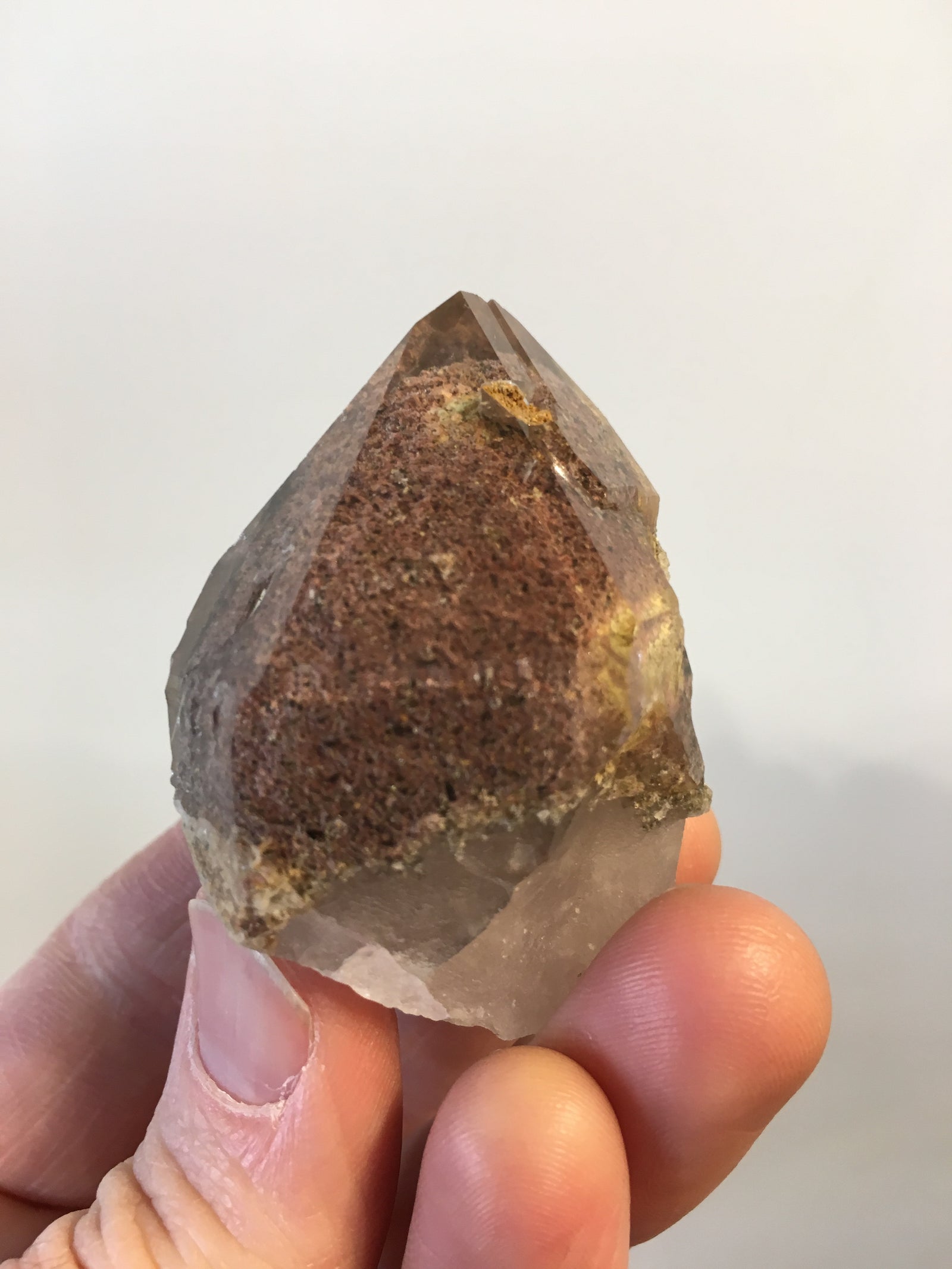 Quartz w/ Chlorite, Lodolite, Brasil