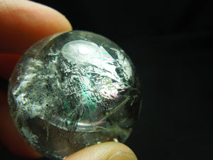 Tourmalinated Quartz Sphere